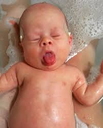 #Tbt to Tregs first bath at home., This was one of the things I was most  excited to do after Nicu life., We knew Treg would have a Nicu stay before  he was even born, and told by our team of doctors to ...