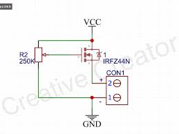 Led Strip Dimmer Circuit With Irfz44n Mosfet Hackster Io Dimmer Circuit Led