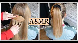 ASMR EXTREMELY SOFT & RELAXING HAIR PLAY FOR SLEEP (Brushing Sounds,  Ponytail Play, Hair Pulling) - YouTube