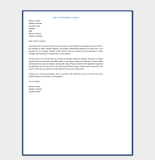 Use this sample layoff termination letter as a model to craft your own letters. Termination Letter How To Write Templates Examples