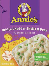 You could've had cheeseburger for about the same calories. Annie S White Cheddar Shells Peas Macaroni Cheese Hy Vee Aisles Online Grocery Shopping