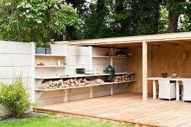 Sichtschutz Zaun Oder Gartenmauer 102 Ideen Fur Gartengestaltung Design Fur Aussenkuche Outdoor Kuche Gartengestaltung