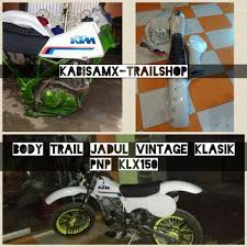 Video modifikasi motor jadul honda gl pro modif trail rasa klx via youtube.com. Body Trail Klasik Jadul Pnp Klx Shopee Indonesia