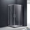 Frameless glass shower doors are one of the hottest bathroom design trends. 3