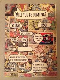 Our Rsvp Back Comic Wedding Invitations Marvel Wedding Theme Superhero Wedding