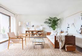 Its a tall space with a window that is not centered. The Living Room Rules You Should Know Emily Henderson