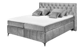 Uno kleiderschrank denver | möbel höffner. Meinbett Boxspringbett Pembroke Grau Mobel Hoffner
