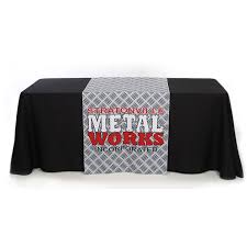 30 X 72 Full Color Table Runner Table Runners Colorful Table Custom Table