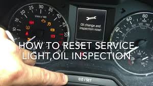 Turn off ignition, turn on hazards, press the trip zero button (lower right on clocks), at the same time as holding the button turn on ignition but do not start engine, release the button after the reset message appears on the maxidot screen, say yes to reset and job done. Skoda Octavia 2014 How To Reset The Service Light Youtube