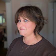 When the BANGS and BANGIN' ✂️ We gave her bob a little extra texture and  decided to add bangs this time. Total game changer. They frame her face  just right and make