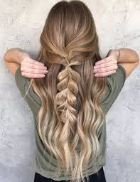 The short hair length haircut is versatile. 13 Large Half Fishtail Braids On Long Silky Hair For Women To Get An Amazing Look Hairstyle Woman