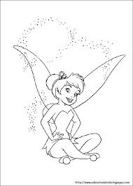 This tinkerbell and halloween pumpkin coloring pageready to print and paint for your kids. Tinkerbell Fairy Coloring Pages Valentine Coloring Pages Tinkerbell Coloring Pages