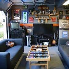 Man cave cool garage designs. Garage Man Cave Ideas Novocom Top
