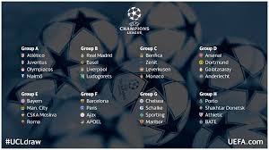 Fixtures, draw, results, odds, scores and everything you need to one club from each pot will make up each group with sides from the same nation exempt from facing. Uefa Champions League The Champions League Group Stage Draw Is Complete Which Is The Toughest Group Facebook