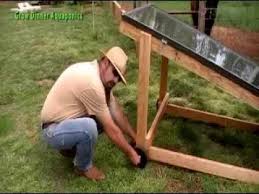 Diy Solar Water Heater For Aquaponics Youtube