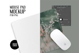 Isolated Mouse Pad Mockup Mockup Create Your Own Background Mouse Pad