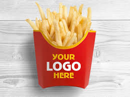 Free French Fries Packaging Mockup Psd Downloadmockup Com Free Photoshop Mockup Psd French Fries Packaging Fries Packaging French Fries Food Mockup