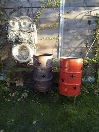 Feuer Tonne Sternenfunkel Feuertonnen Rostige Deko Feuer