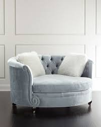 This accent chair combines the traditional and classic style, which is perfect for your home office, living room, bedroom, coffee house, patio, or any other decor theme. Cuddle Chair Neiman Marcus