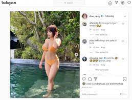 Melakukan operasi untuk memperbesar dada. Seksi Di Kolam Renang Dinar Candy Beri Pesan Menantang Ke Netizen Indosport