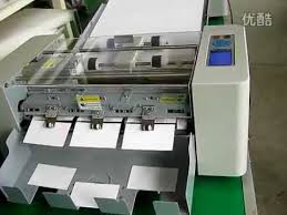 The galaxy professional automatic a3 business card cutter can cut 6 different card sizes.add up to 12 x a3 sheets into the feeding tray, select the card size to be cut, select the amount of cards to be produced and press start.the machine will feed the. Electric Automatic Name Card Cutter Machine A3 Business Card Cutter Youtube