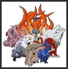 Naruto Chibi Tailed Beasts Free Papercrafts Download Chibi Naruto Beast