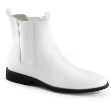 Chelseas machen zu jedem anlass eine tolle figur! Trooper 12 Herren Chelsea Boots Weiss Matt Funtasma Funtasma Marke Redsixty