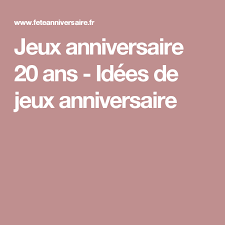 Jeux Anniversaire 20 Ans Idees De Jeux Anniversaire Jeux Anniversaire Anniversaire 20 Ans Jeux Soiree Anniversaire Jour de fête, découvrez toutes nos décos insolites et objets rigolos pour fêter un anniversaire. jeux anniversaire 20 ans idees de