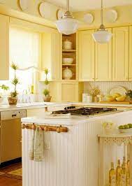 Bhg Error Small Country Kitchens Yellow Kitchen Cabinets Yellow Kitchen Designs