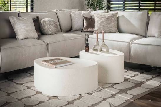 ✨ Zeitlos, stilvoll, vielseitig – das Couchtisch-Set CANOAS von KAWOLA ist  ein echtes Highlight für jedes moderne Zuhause! Gefertigt aus hochwertigem  Marmorverbundstoff überzeugt CANOAS mit klarer Linienführung und einem  frischen, zeitgenössischen Look.