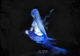 Hd Wallpaper Anime Girl Dark Side Lonely Back View Sitting Blue Indoors Wallpaper Flare Someone asked about sitting poses so i drew a bunch while watching a movie yeah pls use this only as a loose reference the anatomy is probably not spot on cause they're done real quick hope it helps! hd wallpaper anime girl dark side