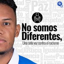 🫱🏻‍🫲🏿💙 No somos diferentes Somos iguales en dignidad, pasión y sueños  ⚽️🌟 Una sola voz contra el racismo 🤚🛑 #NoSomosDiferentes #NoAlRacismo