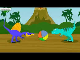 Alien Baby Learn Colors Lollipops Coloring For Kids Funny Dinosaur Cart Dinosaur Funny Baby Learning Coloring For Kids