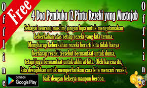 Maybe you would like to learn more about one of these? 4 Doa Pembuka 12 Pintu Rezeki Yang Mustajab For Android Apk Download