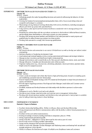 At $1.3 billion, this is a substantial achievement and gives the hiring manager an idea of whether the candidate is desirable. Distribution Sales Manager Resume Samples Velvet Jobs