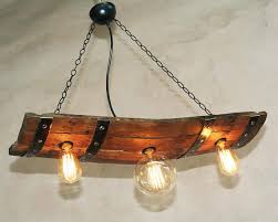 Rustieke Plafondverlichting Het Vat Van De Wijn Met 3 Lichten Etsy Ceiling Lights Rustic Ceiling Rustic Ceiling Lights