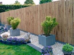 Bamboo Fence Panel Trendline 180 X 180 Cm Bamboo Garden Fences Backyard Fences Bamboo Garden