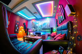 Heimkino Im Wohnzimmer Heimkino Heim Led Beleuchtung