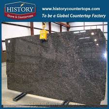A granite countertop is both beautiful and durable and can greatly enhance your kitchen, bath, or other countertops. Sapphire Blue Brown Granite Slabs Polished Interior Exterior Decor Wall Floor Covering Tiles Prefab Kitchen Bath Countertops High Quality Best From China Stonecontact Com