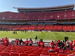 Arrowhead Stadium Section 136 Home Of Kansas City Chiefs