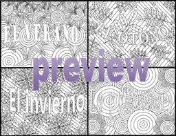 Spanish coloring pages for adults. Adult Coloring Pages Spanish Worksheets Teaching Resources Tpt