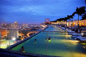 Infinity Pool At Marina Bay Sands Singapore Sands Singapore Dream Vacations Pool