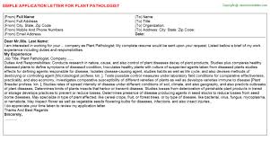 There are times when one or two of your employees might not be doing as well as expected or is not behaving according to the company's code of conduct. Forensic Pathologist Application Letters