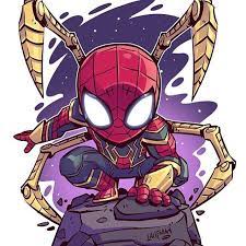 Repost Dereklaufman Iron Spider A Bunch Of New Prints For Sale In My Online Store Go Check It Out Www Derek Chibi Marvel Avengers Cartoon Marvel Cartoons