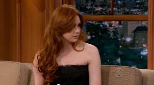 Watch Karen Gillan Sings In Gaelic On Craig Ferguson Bbc America Karen Gillan Craig Ferguson Celebrities