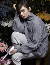lily collins おしゃれまとめの人気アイデア pinterest steven ファッションアイデア ファッション ショートヘア