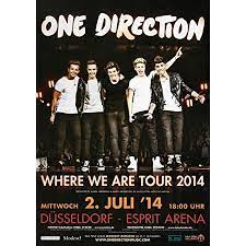 Maybe you would like to learn more about one of these? Amazon De One Direction Where We Are Dusseldorf 2014 Konzertplakat Premium Poster Live Konzert Veranstaltung Din A1