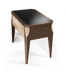 1 bevel edge, flat polished edge, pencil polish edge, ogee edge, and wave edge. Bedside Table With Smoked Glass Top Idfdesign