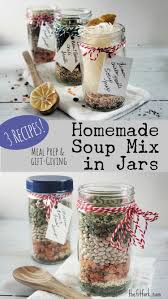 Homemade Soup Mix In Jar 3 Recipes Recipe Homemade Soup Mix Homemade Soup Soup Mixes
