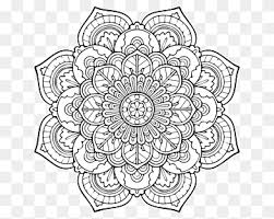 Download Mandala Coloring Pages Png Images Pngwing
